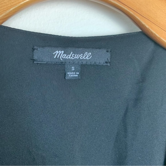 Madewell Georgette Button-Front Mini Dress - Picture 8 of 12